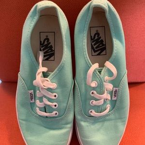 Vans Mint Green Sneakers Men’s 6 Women’s 7.5